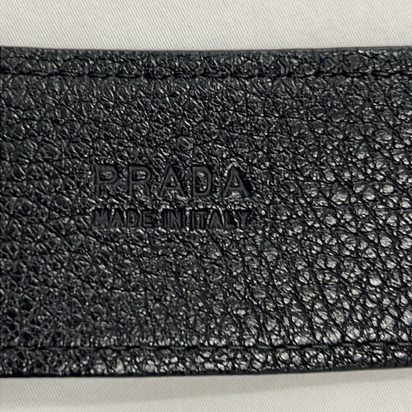 Prada black pebble leather belt - Picture 6 of 9